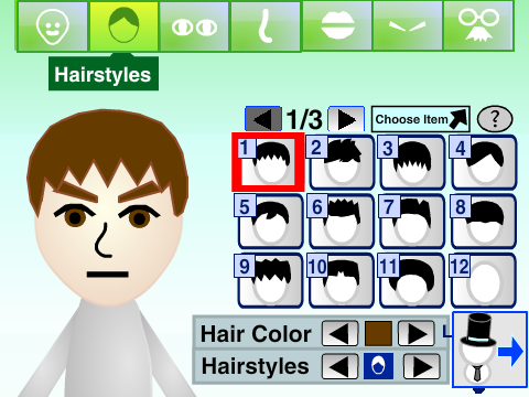 Online Mii Maker on Scratch project preview